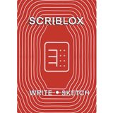 Red in Motion Notebook – Lined & Dot Grid Journal – 7x10 Abstract Writing & Sketchbook for School & Journaling: 100 alternating lined & dot grid pages for writing, sketching & journaling