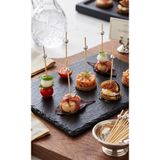 RED KİTCHEN Gümüş İnci Başlıklı Bambu Sunum Kürdanı - 20’li Paket - Lüks Kokteyl ve Kanepe Çubuğu