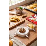 RED KİTCHEN Premium 2'li Hamur Şekillendirme Seti – Pratik Çiğ Börek, Mantı ve Ravioli Kalıbı