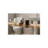 RED KİTCHEN Sevimli Oturan Figürler 4’Lü Dekoratif Banyo Seti
