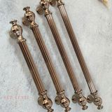 Red Level Hitit Metal Kulp Modelleri Mutfak Dolap Çekmece Mobilya Kulbu - Bronz - 224 mm
