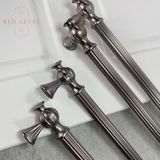 Red Level Hitit Metal Kulp Modelleri Mutfak Dolap Çekmece Mobilya Kulbu - Füme - 160 mm