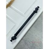 Red Level Hitit Metal Kulp Modelleri Mutfak Dolap Çekmece Mobilya Kulbu - Siyah - 160 mm