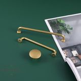 Red Level Liva Mat Altın 96 mm Modern Lüks Metal Kulp Modelleri Mutfak Dolap Çekmece Mobilya Kulbu