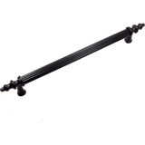 Red Level Modern Metal Kulp 256 mm Siyah Rustik Mutfak Dolap Çekmece Kulpu