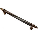 Red Level Rustik Metal Kulp Modelleri Mutfak Dolap Çekmece Mobilya Kulbu - Antik Sarı - 160 mm
