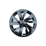 Red Lion Parts Tesla Model Y Juniper (2025+) Uyumlu 19 İnç New Star / Cyber Stil Jant Kapağı Seti - Parlak Siyah