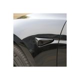 Red Lion parts Tesla Model Y Uyumlu MAT Karbon Fiber Görünümlü Yan Kamera (Sinyal) Kaplama