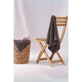 Red Palm Antibakteriyal %100 Doğal Pamuk El Yüz Saç Havlusu 50 x 90 cm Antrasit Gri - Antrasit - Gri