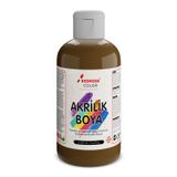 Red Rose Açık Kahverengi Akrilik Boya 250Gr Sanatsal, Dekoratif, Hobi Amaçlı, Canlı Renkler