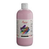 Red Rose Açık Pembe Akrilik Boya 500Gr, Dekoratif Hobi Amaçlı Sanatsal Canlı Renkler