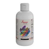 Red Rose Beyaz Akrilik Boya 250GR Sanatsal, Dekoratif, Hobi Amaçlı, Canlı Renkler
