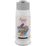 Red Rose Beyaz Akrilik Boya 60 ml Sanatsal, Dekoratif, Hobi Amaçlı, Canlı Renkler