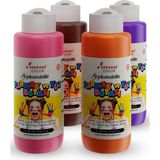 Red Rose Color Ara Renkler Parmak Boyası 4'lü Set 4 x 100 ml