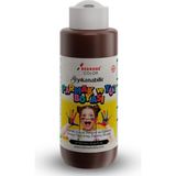 Red Rose Color Kahverengi Parmak Boyası 100 ml Yıkanabilir En 71 - 120 ml