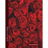 Red Rose Dot Grid Notebook: 8.5 x 11 in | 150 Pages | Minimal Dot Grid for Journaling, Notes & Reflection