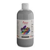 Red Rose Gri Akrilik Boya 500Gr, Dekoratif Hobi Amaçlı Sanatsal Canlı Renkler