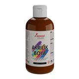 Red Rose Kahverengi Akrilik Boya 250GR Sanatsal, Dekoratif, Hobi Amaçlı, Canlı Renkler