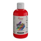 Red Rose Kırmızı Akrilik Boya 250GR Sanatsal, Dekoratif, Hobi Amaçlı, Canlı Renkler