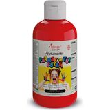 Red Rose Kırmızı Parmak Boyası 250gr Yıkanabilir, EN-71 Sertifikalı, Toksik İçermez, Çocuk Okul Kreş İçin