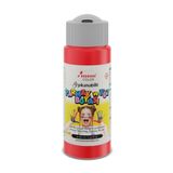 Red Rose Kırmızı Parmak Boyası 60ml Yıkanabilir, EN-71 Sertifikalı, Toksik İçermez, Çocuk Okul Kreş İçin