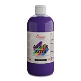 Red Rose Mor Akrilik Boya 500 gr Sanatsal, Dekoratif, Hobi Amaçlı, Canlı Renkler