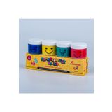 Red Rose Parmak Ve Yüz Boyası 4x60gr, Süper Yıkanabilir, Toksik Içermez, En71-3 Sertifikalı