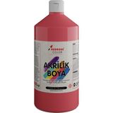 Red Rose Pembe Akrilik Boya 1000 gr Dekoratif Hobi Amaçlı Sanatsal Canlı Renkler