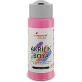 Red Rose Pembe Akrilik Boya 60 ml Sanatsal, Dekoratif, Hobi Amaçlı, Canlı Renkler