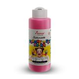 Red Rose Pembe Parmak Boyası 120ml Yıkanabilir, EN-71 Sertifikalı, Toksik İçermez, Çocuk Okul Kreş İçin