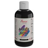 Red Rose Siyah Akrilik Boya 250 gr