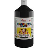 Red Rose Siyah Parmak Boyası 1000 gr Yıkanabilir Toksik Içermez Çocuk Okul Kreş Için - 1000gr