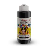 Red Rose Siyah Parmak Boyası 120ml Yıkanabilir, EN-71 Sertifikalı, Toksik İçermez, Çocuk Okul Kreş İçin