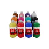 Red Rose Tüm Renkler Guaj Boya 12'Li Set 12X500Gr Sanatçılar, Öğrenciler, Yeni Başlayanlar İÇin