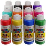 Red Rose Tüm Renkler Parmak Boyası 12'li Set 12x120 ml
