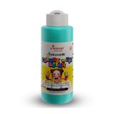 Red Rose Turkuaz Parmak Boyası 120ml Yıkanabilir, EN-71 Sertifikalı, Toksik İçermez, Çocuk Okul Kreş İçin