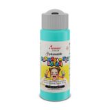 Red Rose Turkuaz Parmak Boyası 60ml Yıkanabilir, EN-71 Sertifikalı, Toksik İçermez, Çocuk Okul Kreş İçin