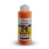 Red Rose Turuncu Parmak Boyası 120ml Yıkanabilir, EN-71 Sertifikalı, Toksik İçermez, Çocuk Okul Kreş İçin