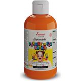Red Rose Turuncu Parmak Boyası 250gr Yıkanabilir, EN-71 Sertifikalı, Toksik İçermez, Çocuk Okul Kreş İçin
