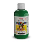 Red Rose Yeşil Parmak Boyası 250gr Yıkanabilir, EN-71 Sertifikalı, Toksik İçermez, Çocuk Okul Kreş İçin