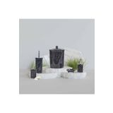 RED SERAMİK Collection Dara Siyah Mermer Desenli Lux 5’li Banyo Seti