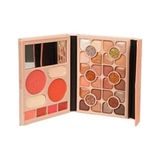 Red Shine Cüzdan Model Makyaj Seti - Göz Farı, Aydınlatıcı, Allık, Ruj, Kaş Farı, Glitter Işıltılı Palet - Çok Renkli