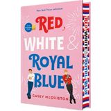 Red, White & Royal Blue (Yan Boyamalı Özel Baskı)