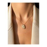 Reda Atelier 925 Ayar Gümüş Zirkon Taş Nazar Boncuk Kolye