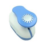 RedApple Şekilli Büyük Boy Delgeç/Şekilgeç 3.8 cm Güneş 44168 Mavi