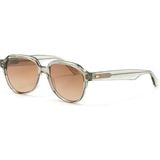 Redberry Fraser C1 55 Oval Şeffaf Kemik Unisex Güneş Gözlüğü