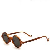 REDBERRY RB 9522 119 C8 Unisex Güneş Gözlüğü Kahverengi Çerçeve Yuvarlak UV 400 Filtreli