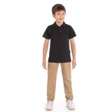redbug kids Erkek Ribana Bel Canvas Okul Pantolonu