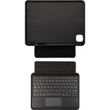 RedClick Apple iPad Air 11 2024 Redclick Border Keyboard Bluetooh Bağlantılı Standlı Klavyeli Tablet Kılıfı - Siyah