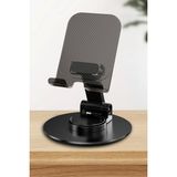 Redclick Ms-14 Taşınabilir Katlanabilir 360 Dönebilen iPhone Samsung Xiaomi Telefon ve Tablet Standı - Siyah